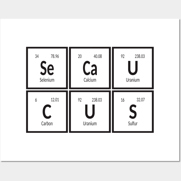 Secaucus | Periodic Table Wall Art by Maozva-DSGN